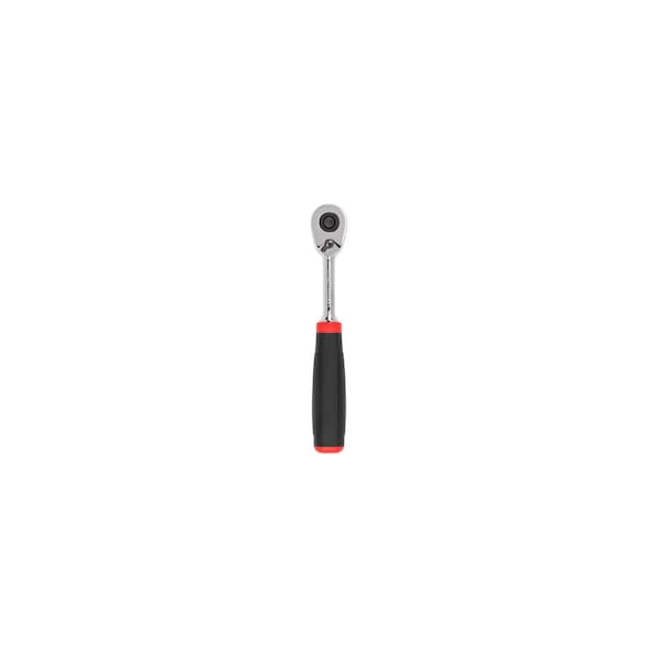 1/4 Inch Drive x 6 Inch  Quick-Release Comfort Grip Ratchet